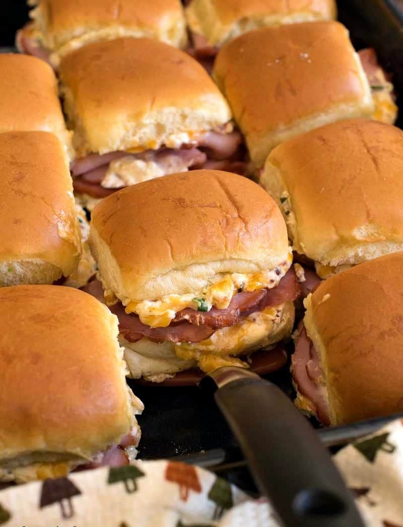 Mississippi Sin Ham & Cheese Sliders