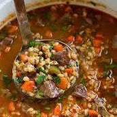 Frozen Beef Barley Soup